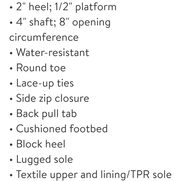 Anne Klein Abott Combat Boots👢 - Picture 5 of 7